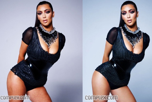 Yes Kim Kardashian has cellulite too!